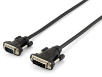 Equip 118943 Vga Kabel Equip Dvi Analog 12+5 HDB15 1,8M Schwarz