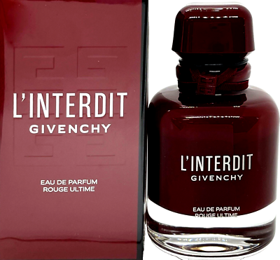 GIVENCHY L'INTERDIT ROUGE ULTIME EAU DE PARFUM SPRAY WOMEN 2.7 Oz