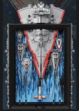 Reobrix 99007 Interstellar Art Painting Space Ship Building Bricks Model 5964pcs