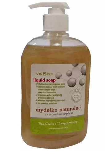 VinSvin, natural liquid soap with nanosilver, 500 ml. - Picture 4 of 6