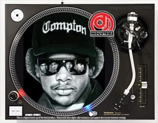 Eazy-E N.W.A. - 7"-12" DJ slipmat for LP turntable record player 