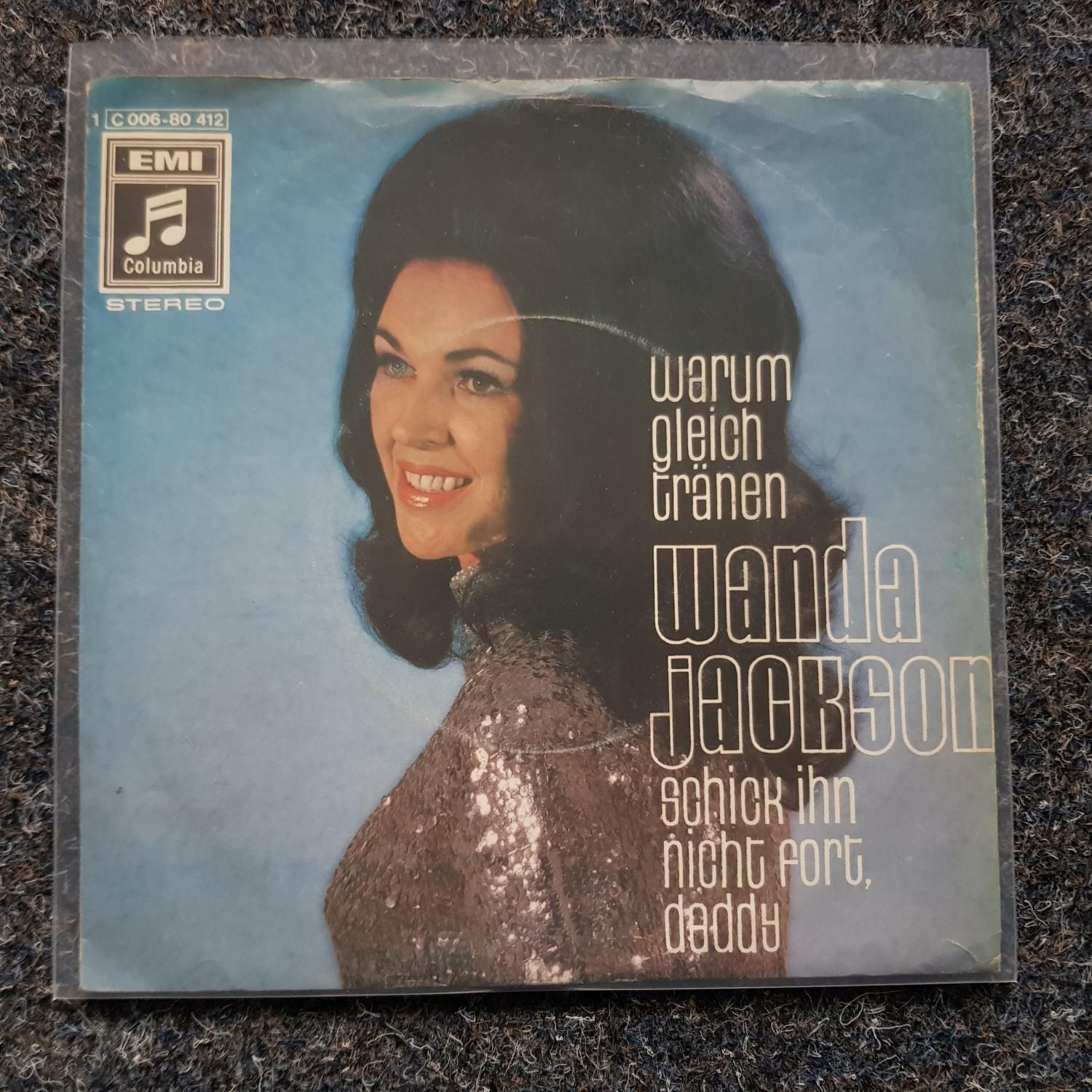 7"" Single Vinyl Wanda Jackson - Warum gleich Tränen