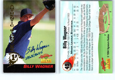 Billy Wagner Autograph, Houston Astros, Signature Rookies #49 (1994) HOF