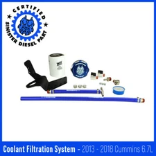 Sinister Diesel Coolant Filtration System for 2013-2018 Dodge Cummins 6.7L