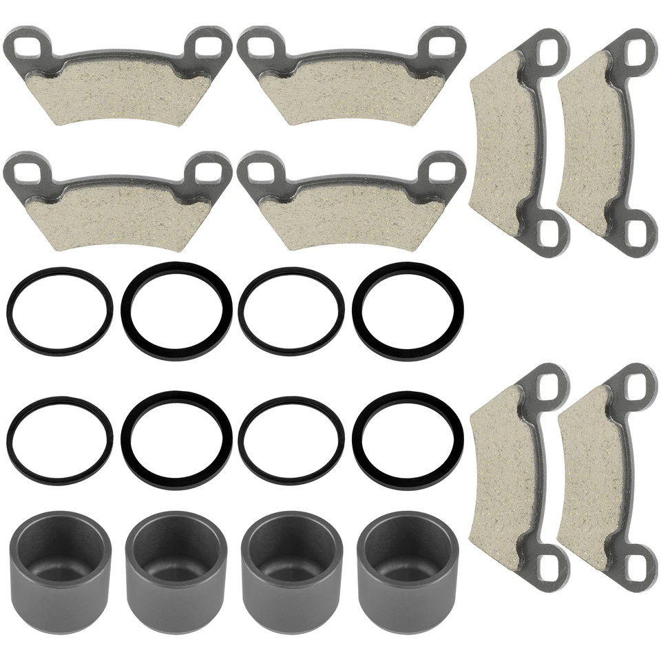Pistón pinza freno delantero trasero con sellos y pastillas para Polaris Ranger 425 2X4 2004 Foto 4 de 4