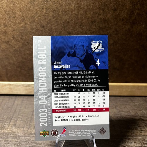 2003-04 Upper Deck Honor Roll Hockey - Pick a Card - Picture 150 of 172