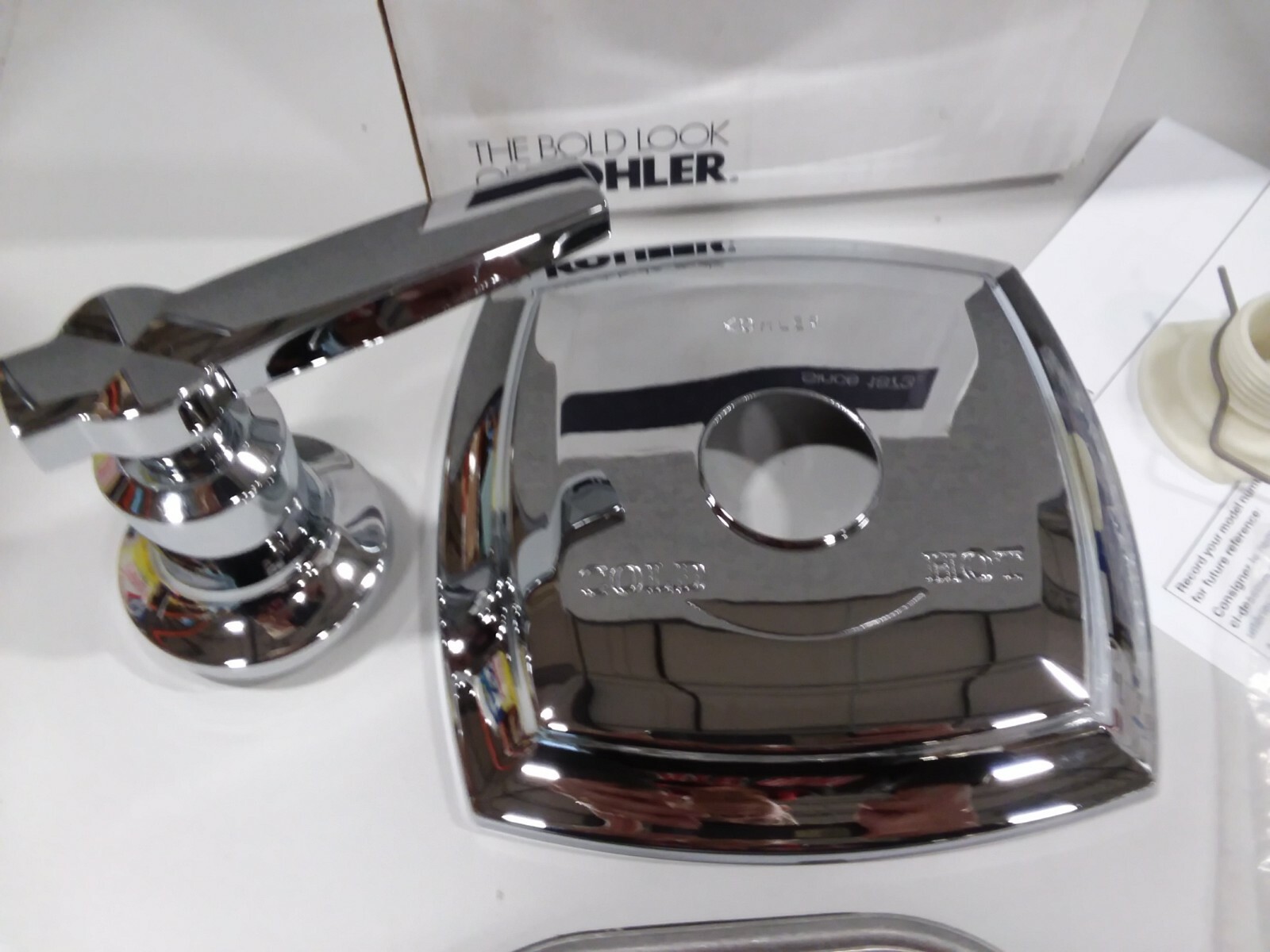 KOHLER KT162394CP Margaux Thermostatic Valve Trim with Lever Handle