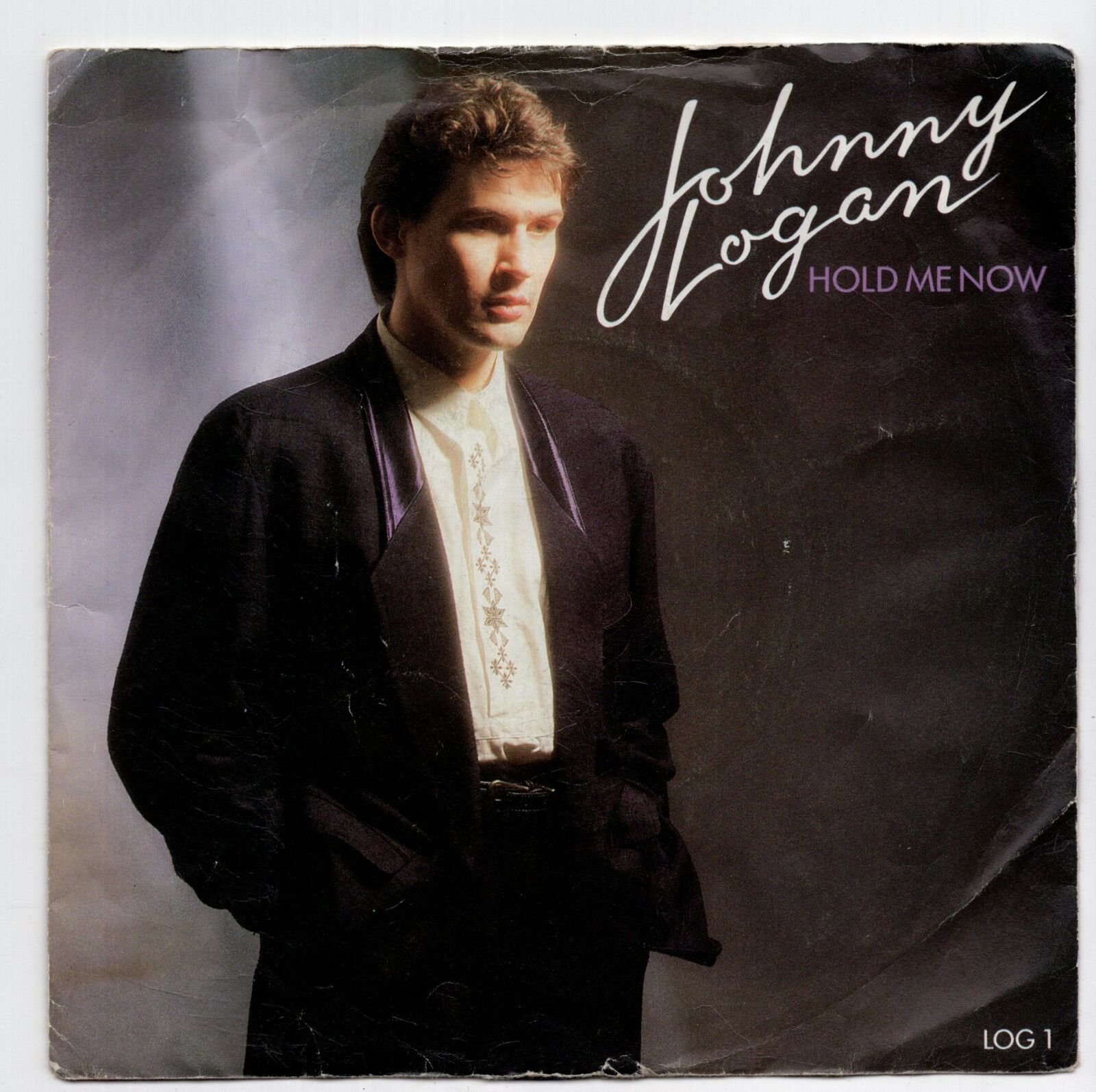 (A145) Johnny Logan, Hold Me Now - 1987 - 7 inch vinyl