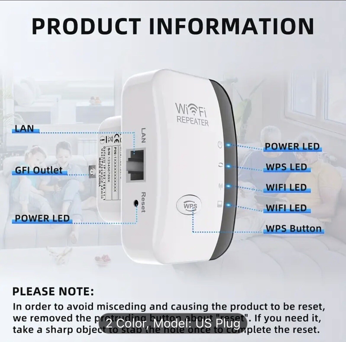 New Wireless-N Wi-Fi Repeater XY-300MZJ1 | eBay
