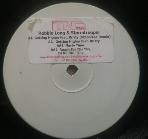 Robbie Long & Stormtrooper - Getting Higher - TNC Recordings - TNCLTD013 UK