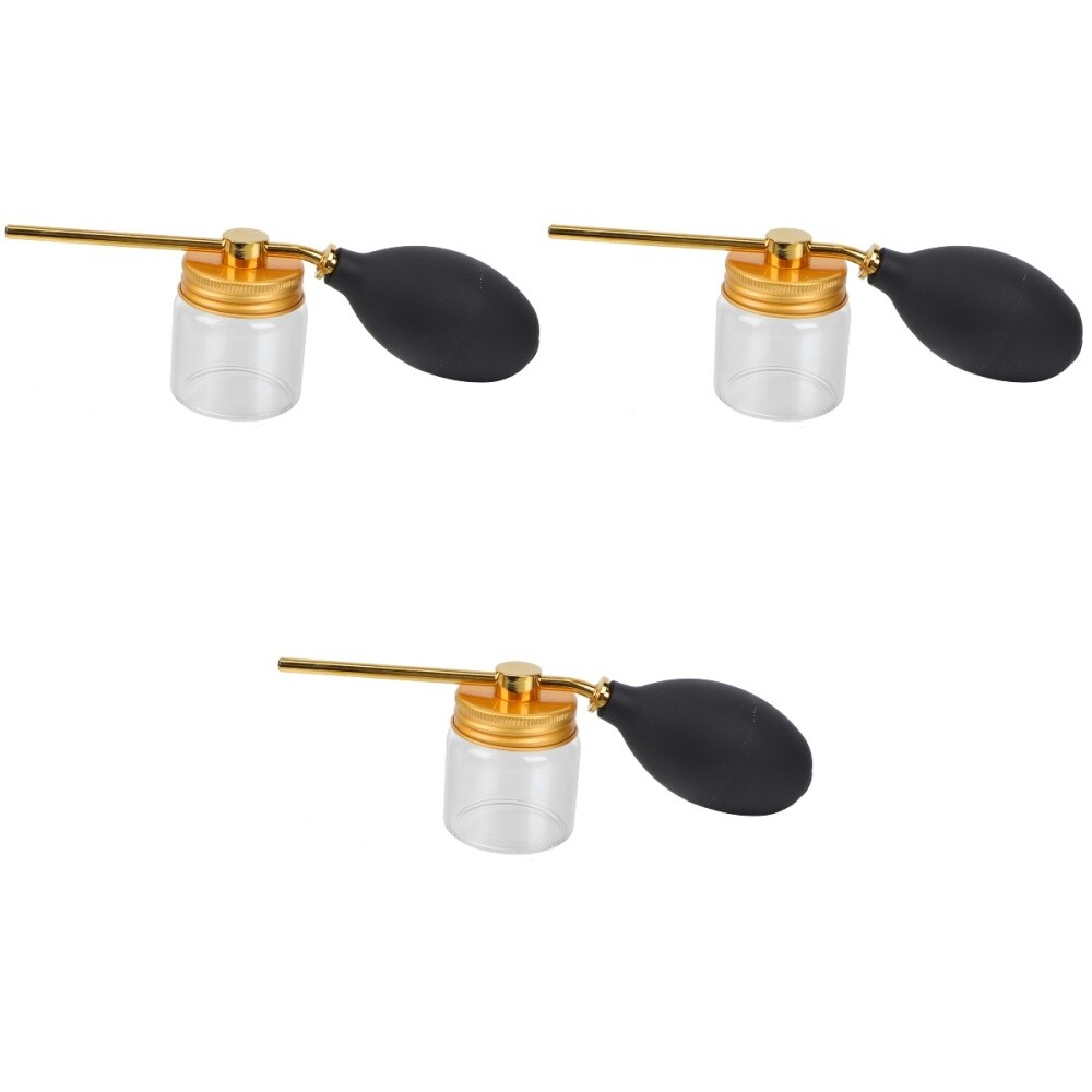 3 Pieces Friseur Sprühflasche Natürliches Haarspray Haarausfall-Concealer-Tool
