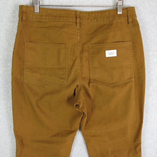 REI Co-Op Trailsmith Pants Womens 14 Brown Rust Casual Workwear Double Knee - Picture 5 of 12