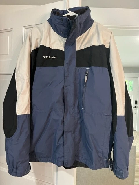 Columbia Men's Interchange Coat Size L Waterproof