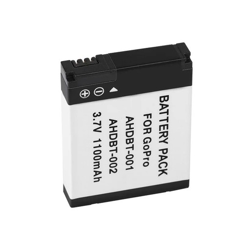 2x 3.7V 1100mAh AHDBT-002 AHDBT-001 Battery for GoPro HD Hero 1 2 Hero1 Hero2 - Zdjęcie 5 z 8