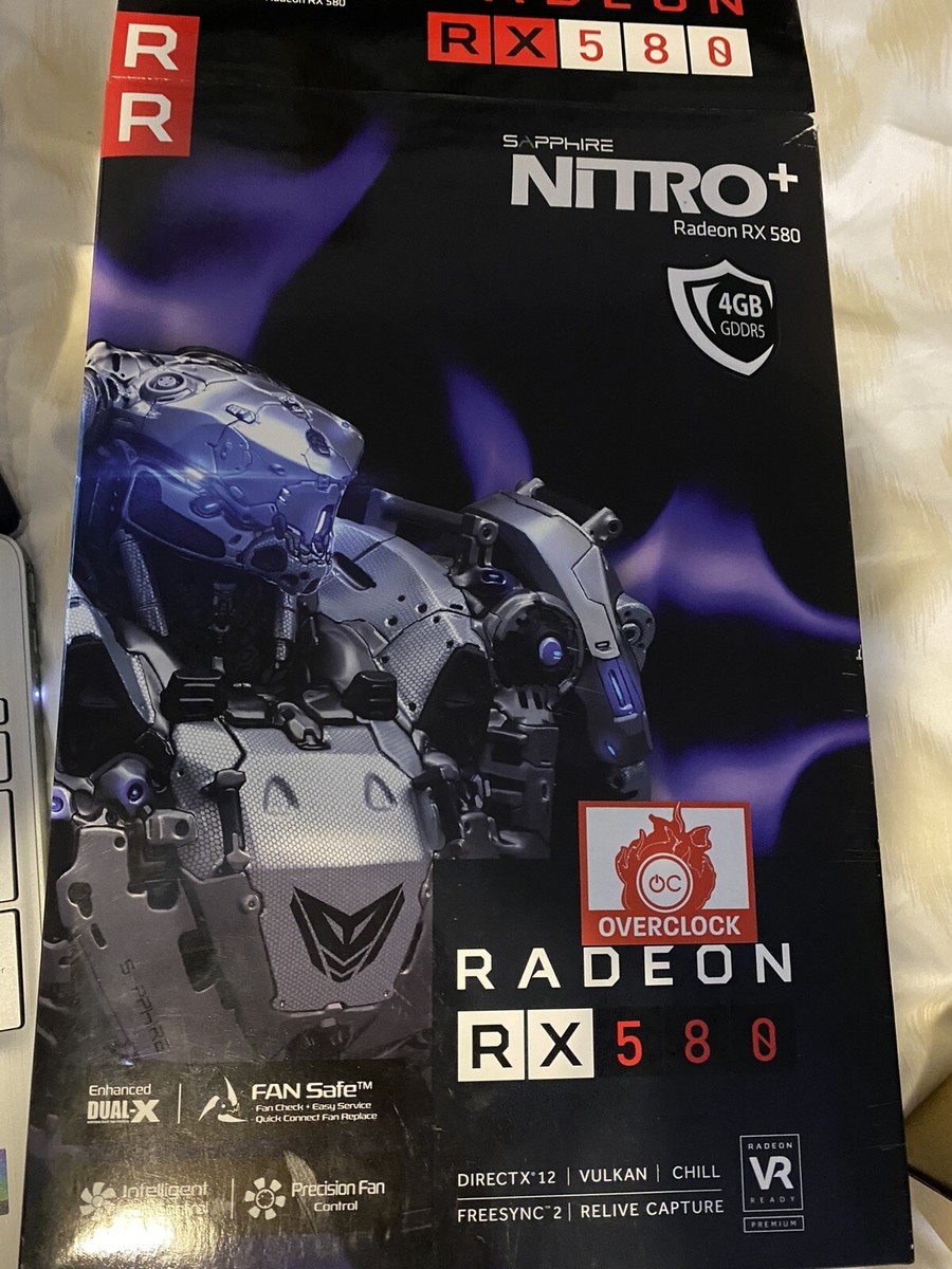 SAPPHIRE NITRO+ RX 580 8G G5 8GB GDDR5 Graphics Card (11265