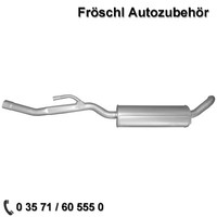 Auspuff Endtopf EndschalldäMpfer NachschalldäMpfer FüR Bmw E34 524 525 Td Tds A*