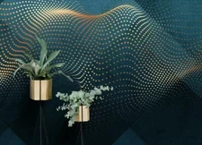 3D Abstract Curve Wallpaper Wall Mural Removable Self-adhesive Sticker 300