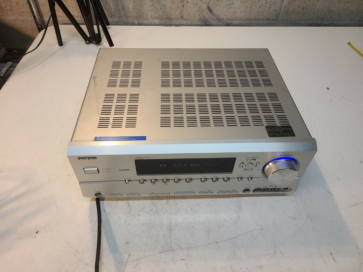 Onkyo TX-SR604 5.1-Channel A/V Home Theater Receiver *FOR PARTS