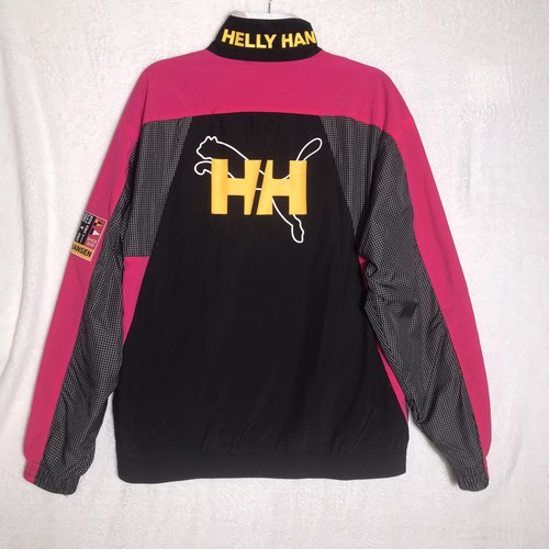 Puma x Helly Hansen TFS Track Jacket Men's Size Medium 597144-15 Bright Rose NWT - Picture 6 of 7