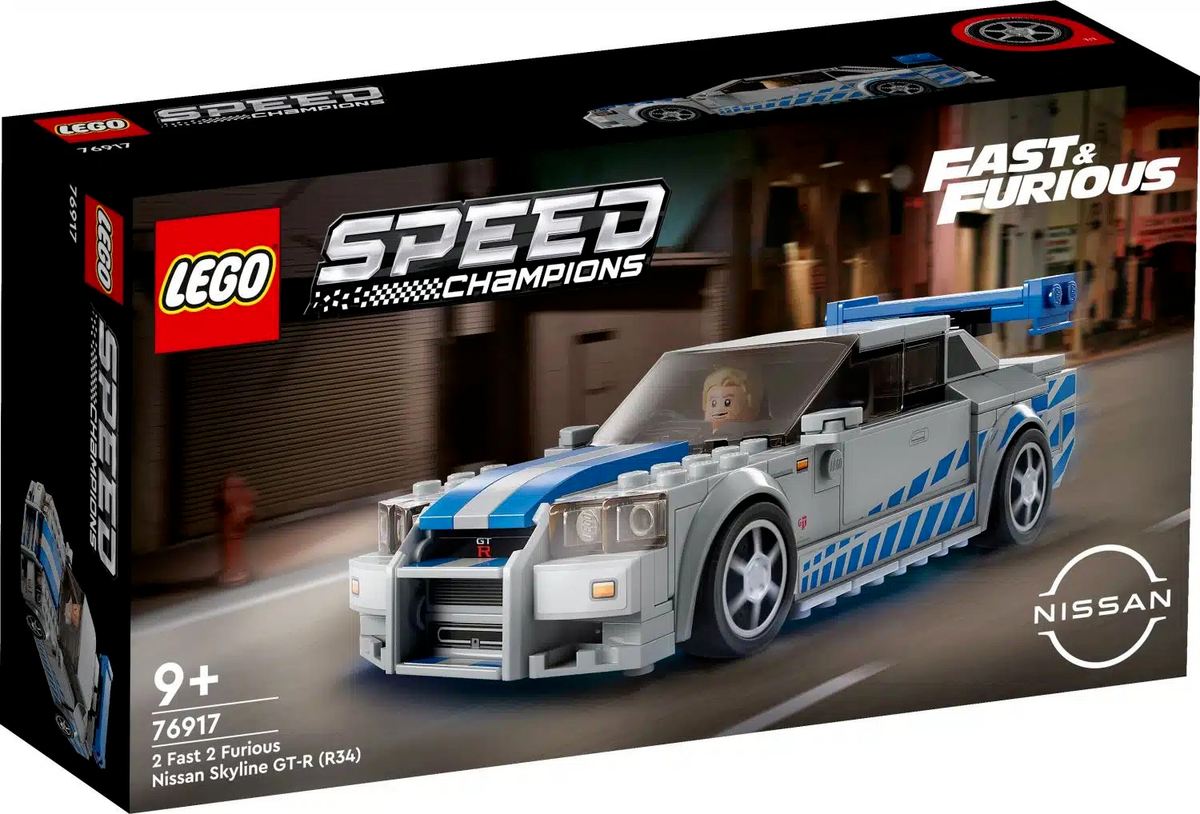 Minoaka　3K-3箱 2 BRAND NEW ~ LEGO 76917 Speed Champions : 2 Fast 2 Furious Nissan