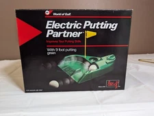 JEF World Of Golf Electric Putting Partner With 9 Ft Putting Green