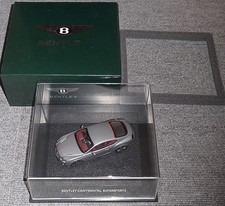 Bentley Continental Super Sports 1/43 Scale Silver Model Car New