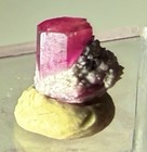 BEAUTIFUL RED BERYL BIXBITE CRYSTAL NATURAL RAW SPECIMEN RUBY VIOLET CLAIMS UTAH — photo 7
