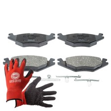 Bremsbeläge+Handschuhe vorne für SEAT CORDOBA, IBIZA; VW DERBY, GOLF II, JETTA