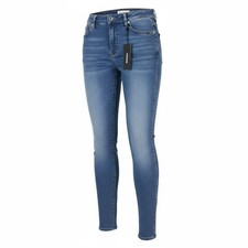 DIESEL Slandy 0681P Women's Jeans W26/L32 Blue Super Slim Skinny Stretch Fit *