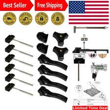 Replacement Parts for Hard Tri-Fold Tonneau Covers - 6 T-Bolts & Clamps