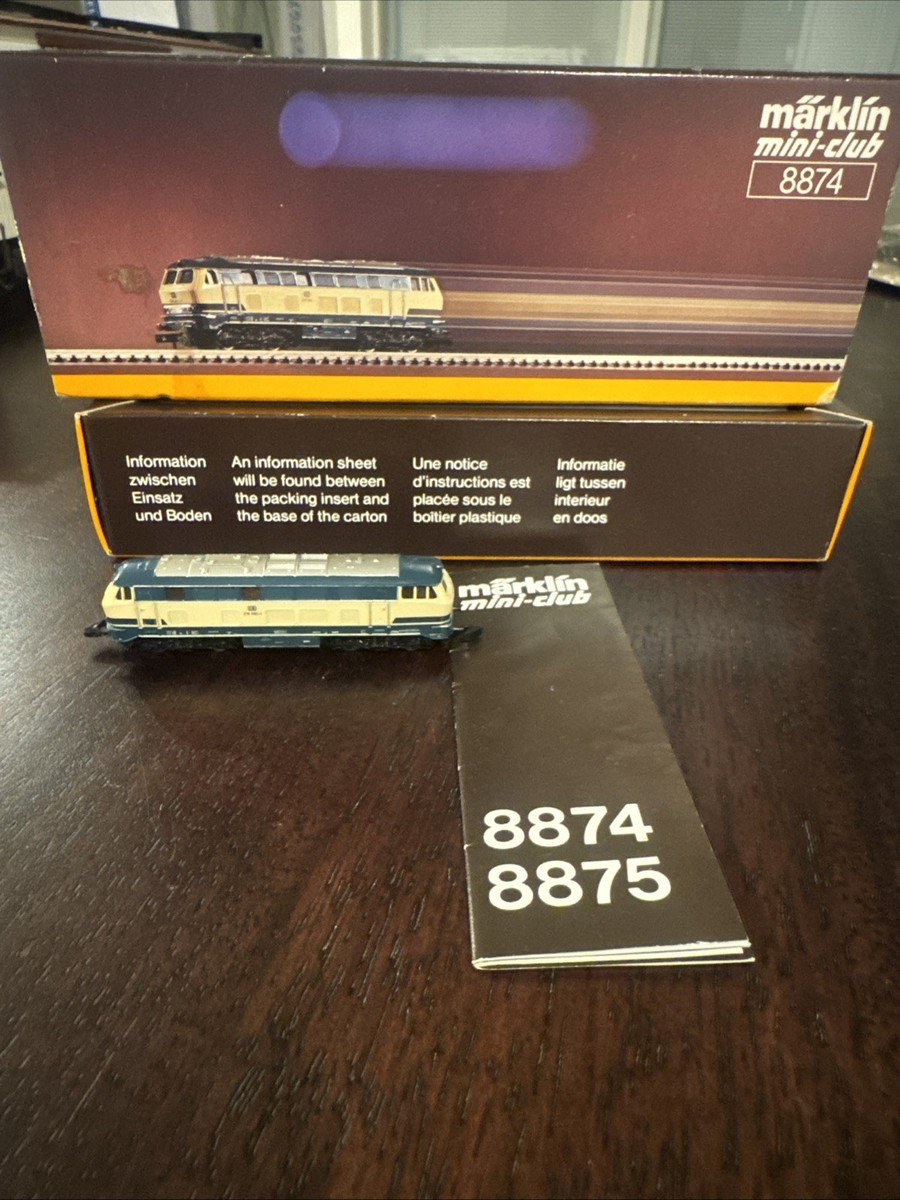 G ページ Z Marklin 8874 Z GAUGE DB BR Class 216 Diesel Electric Locomotive