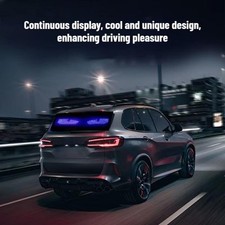 Luce Decorazione Auto con Schermo Dinamico Occhio del Diavolo e Alimentatore USB