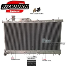Aluminum Radiator For 2015-2021 2016 2018 20 Subaru WRX VA 2.0L FA20DIT Turbo MT