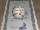 Ryne Sandberg Chicago Cubs AUTOGRAPH MLB BASEBALL Inscribed HOF 05 LEE ELIA LOA