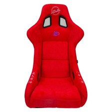 Nrg Innovations Prisma Dragon Edition Red Full Bucket Racing Alcantara Seat Nrg Innovations Prisma Dragon Edition Red Full Bucket Racing Alcantara Seat