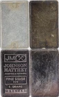 4 x JM Bullion 5 Gram Silver Bars