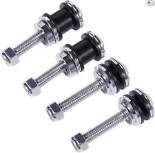 Quick Release Sissy Bar Backrest Docking Hardware Kit Fits for Chrome#01