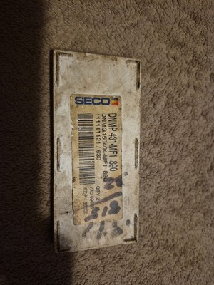 Seco DNMP431 MF1 890 Carbide Turning Insert (2 Piece)