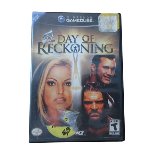 WWE: Day of Reckoning (Nintendo GameCube, 2004) With Manual