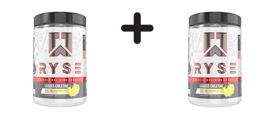 2 x RYSE Loaded Creatine (30 Serv) Electric Lemonade (155,69 EUR/kg)