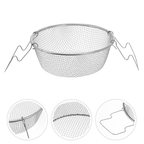 Tondeuse à Frites En Inox Avec Panier égouttoir - 520x490x140 Mm, Marque Nisorpa