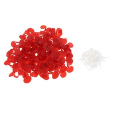 100 Pcs Peepers Chicken Anti-Pecking Goggles Farming Equipment