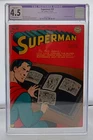 Superman 49 November 1947 CGC 4.5 Restrored grade. Newly slabbed Free UK Post
