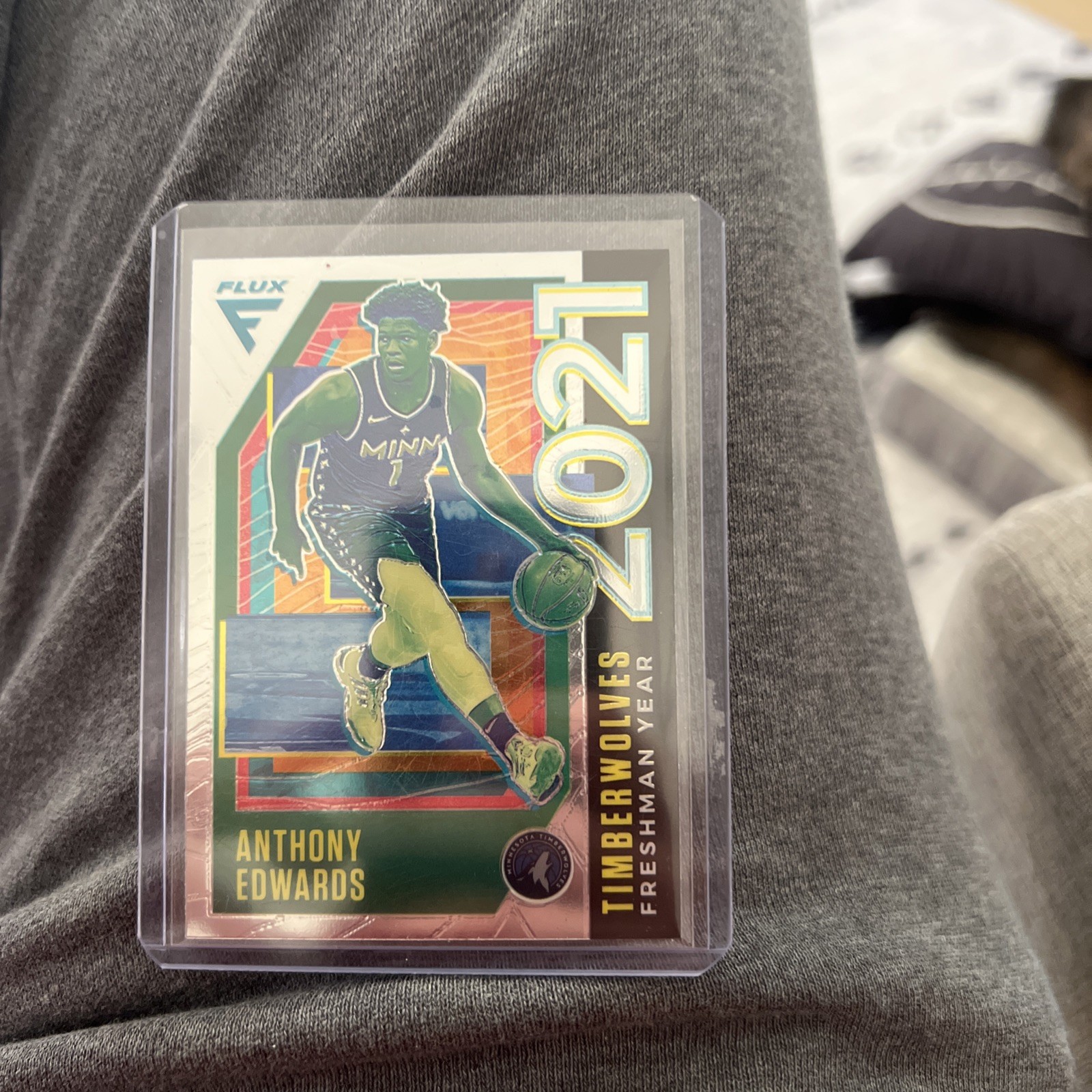 2020-21 Panini Flux - Freshman Year #3 Anthony Edwards Near Mint