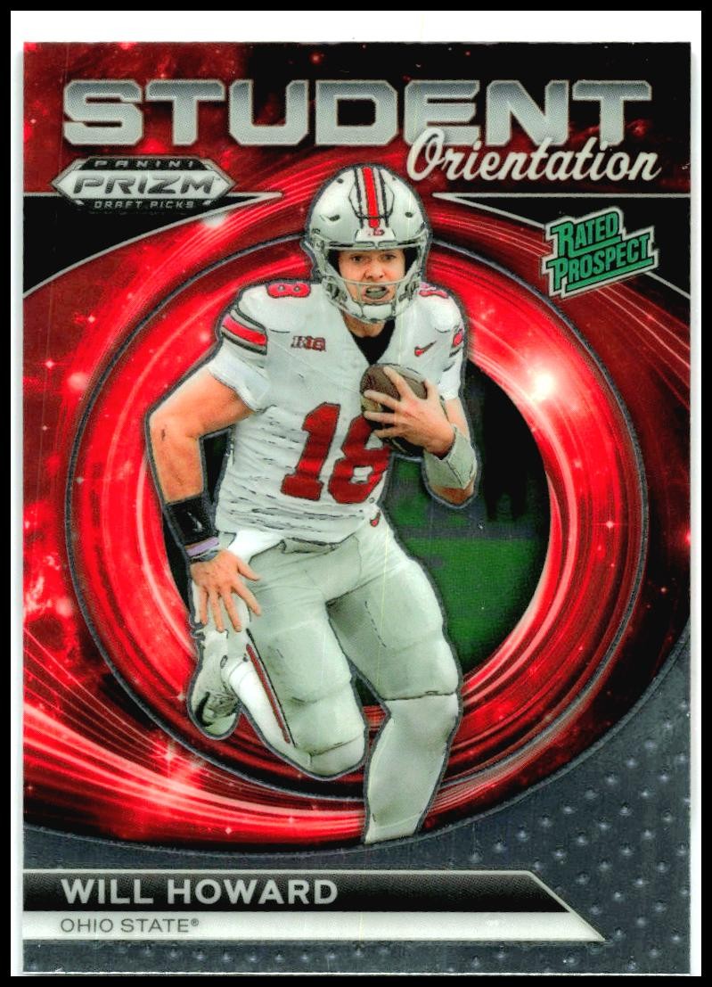 2024 Panini Prizm Draft Picks Student Orientation #SO-WH Will Howard Steelers