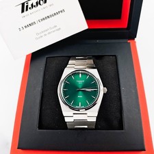 Tissot PRX Swiss T137.410.11.091.00 Men's 40MM Green Dial Quartz Watch