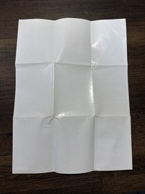 Rock 'N Ball NTV-R4-US NES Nintendo Insert Poster Only