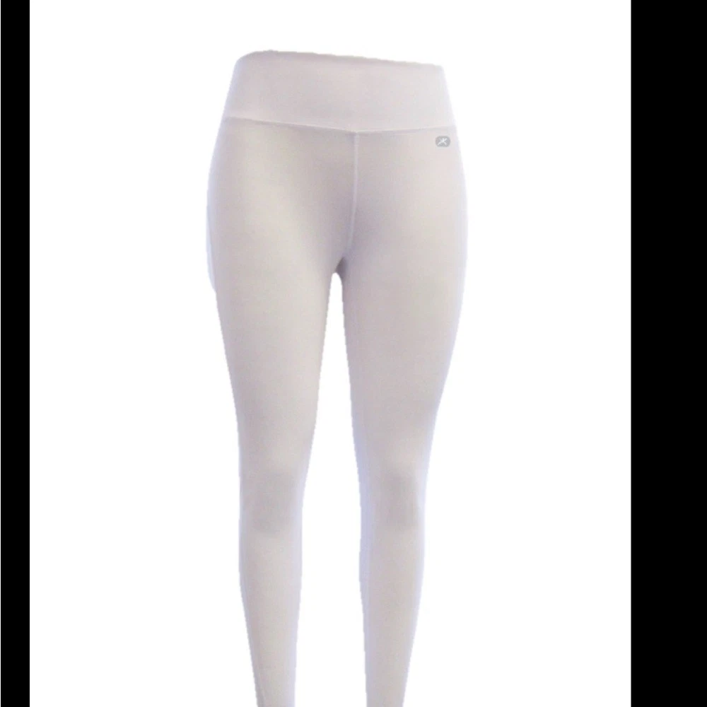 Lot Of 4 Terramar Cloud Nine Performance Baselayer Leggings Pants White L Women