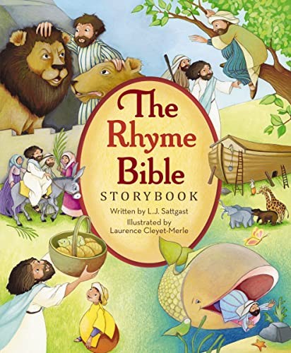 L.J. Sattgast - Rhyme Bible Storybook - Hardback - G245Z-image