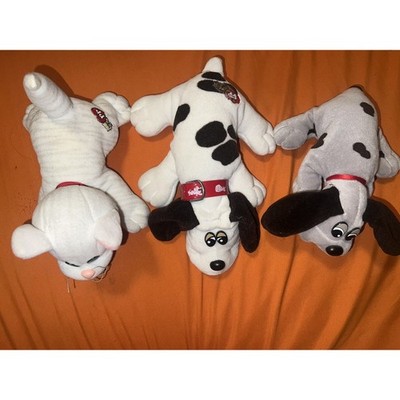 Pound Puppies & Pound Kitties lot of 3 plush 2 dogs 1 cat TONKA